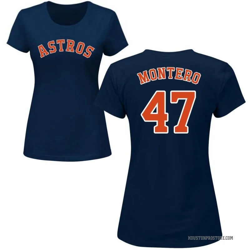 Ronel Blanco Houston Astros Youth Navy Backer T-Shirt 