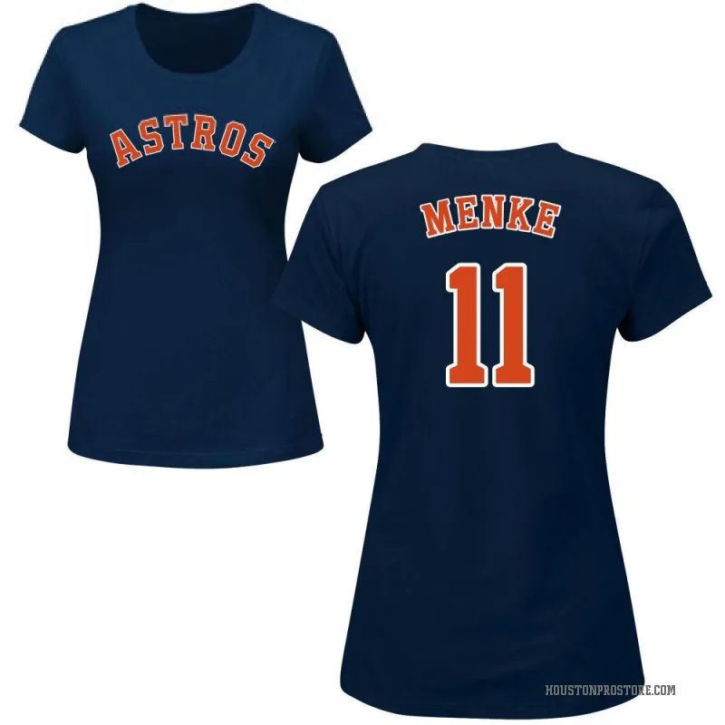 Ken Caminiti Houston Astros Men's Navy Backer Long Sleeve T-Shirt 